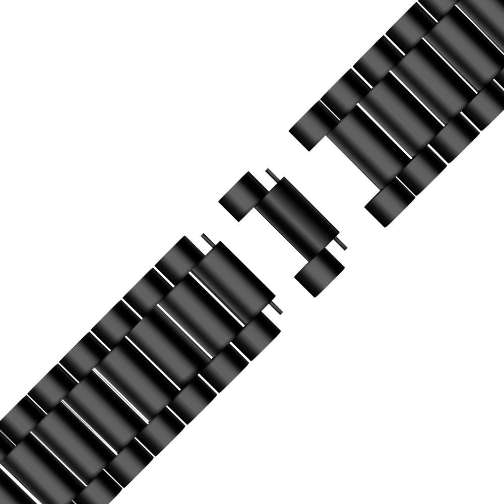 Lyxigt Metallarmband Fitbit Versa 3/Fitbit Sense - Svart