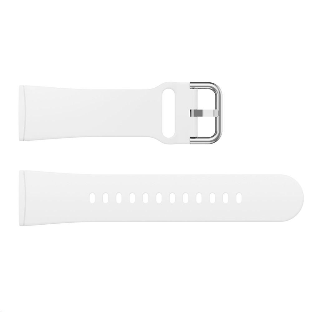 Silikon Armband Versa 3/Fitbit Sense - Vit