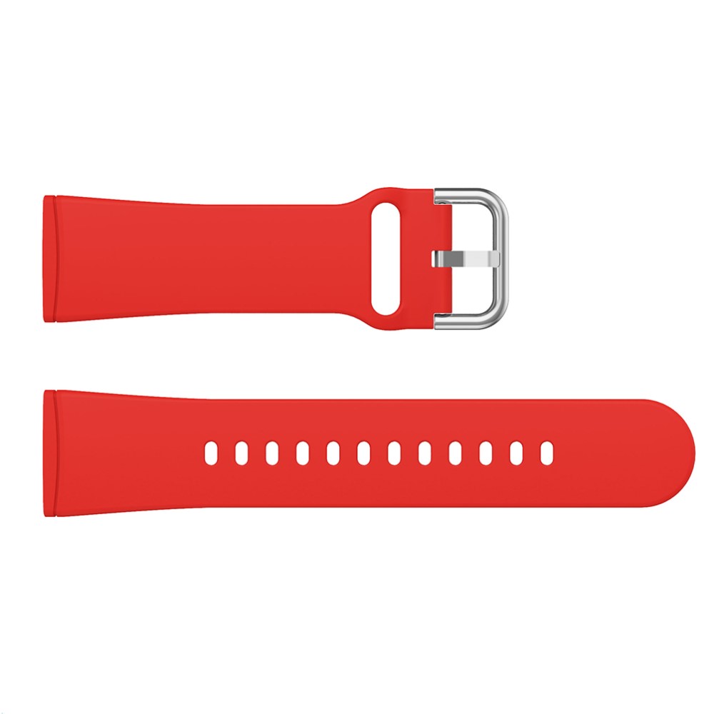 Silikon Armband Versa 3/Fitbit Sense - Rd