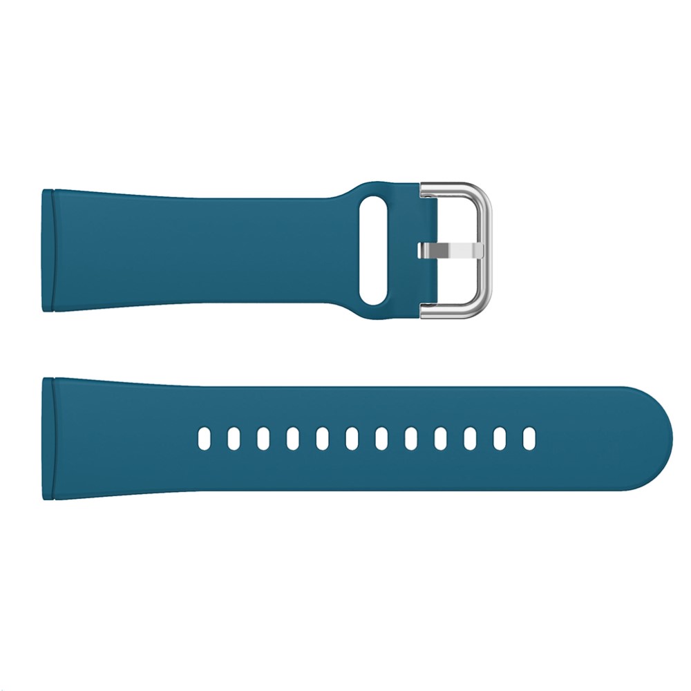 Silikon Armband Versa 3/Fitbit Sense - Bl