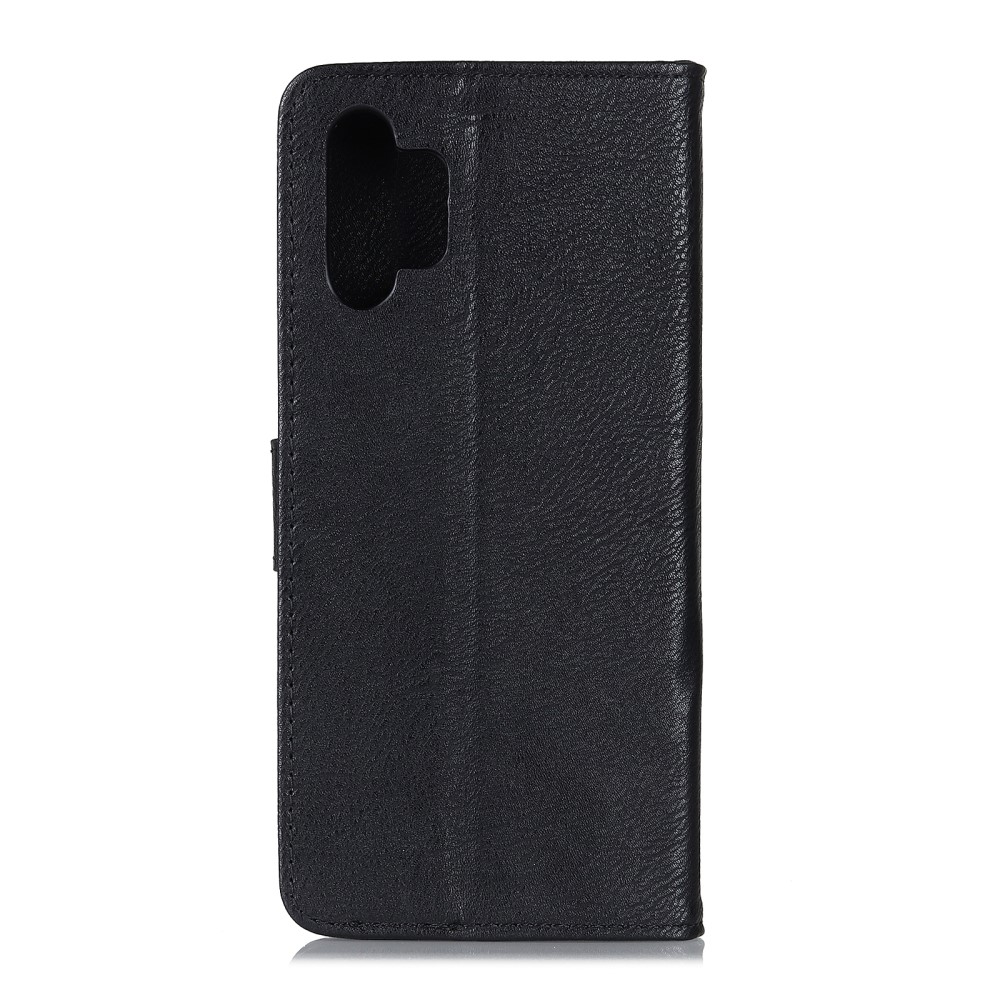 Samsung Galaxy A32 5G - KHAZNEH Läder Fodral - Svart