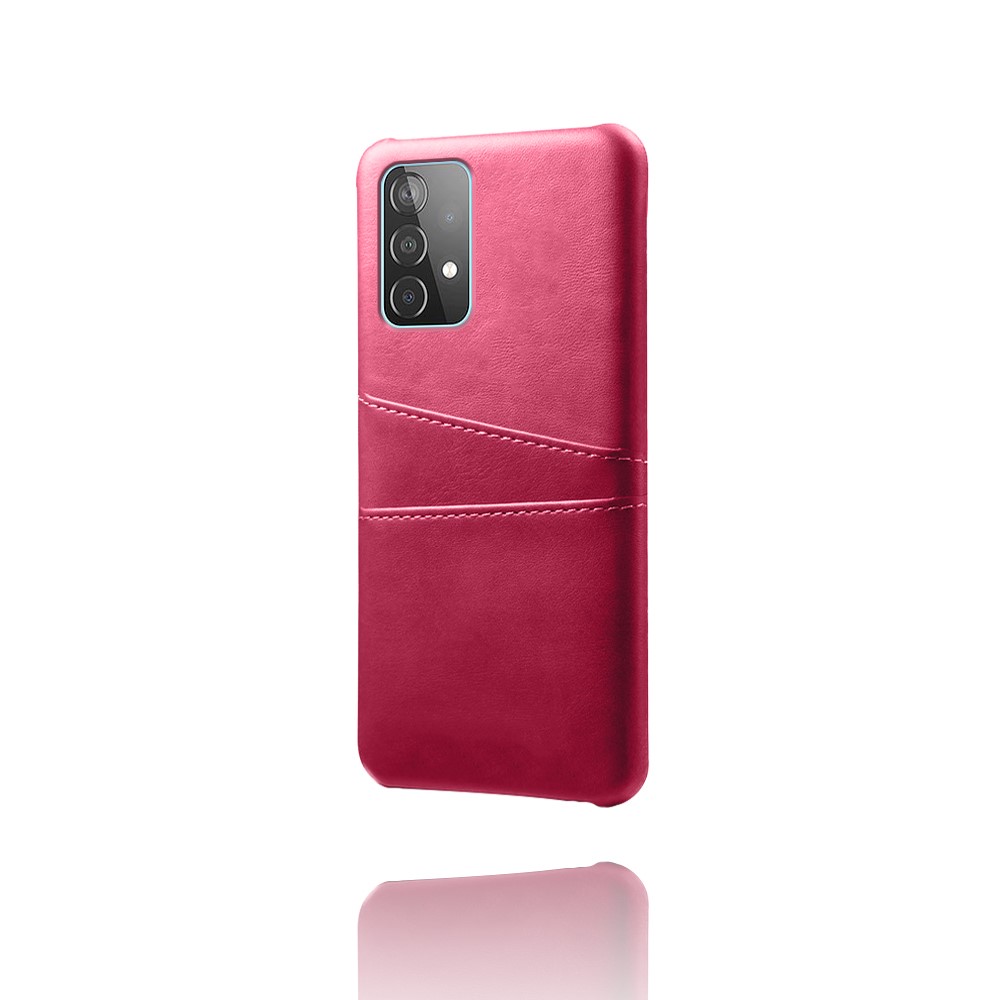 Samsung Galaxy A52 / A52s - KSQ Skal Med Kortfack - Rosa
