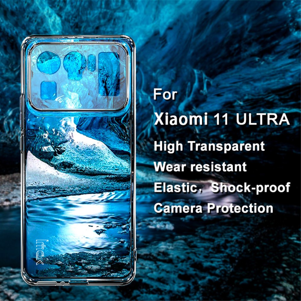 Xiaomi Mi 11 Ultra - IMAK Transparent TPU Skal