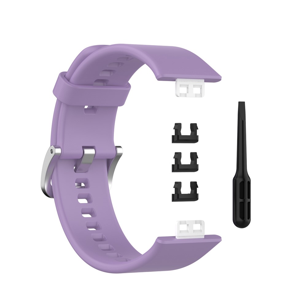 Silikon Armband För Huawei Watch Fit - Lila