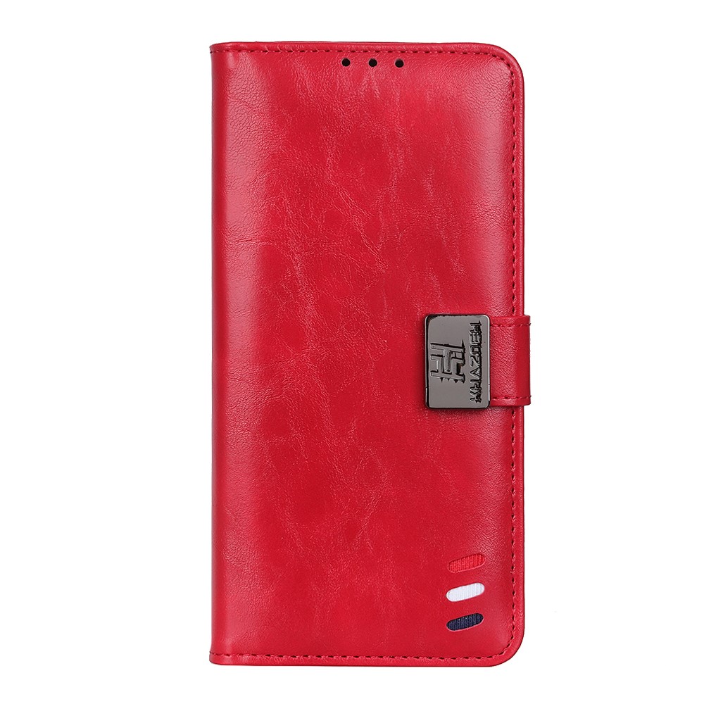 OnePlus 9 - KHAZNEH Tri-Color Lder Fodral - Rd