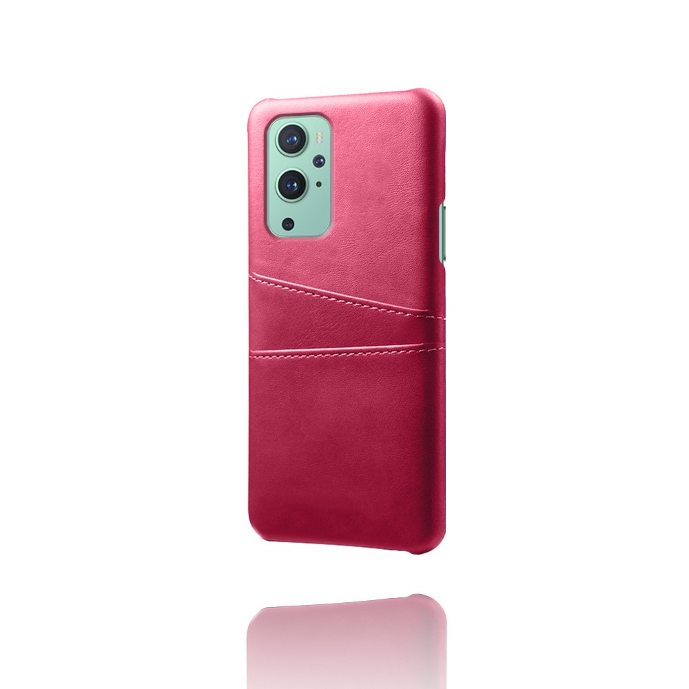 OnePlus 9 - KSQ Skal Med Kortfack - Rosa