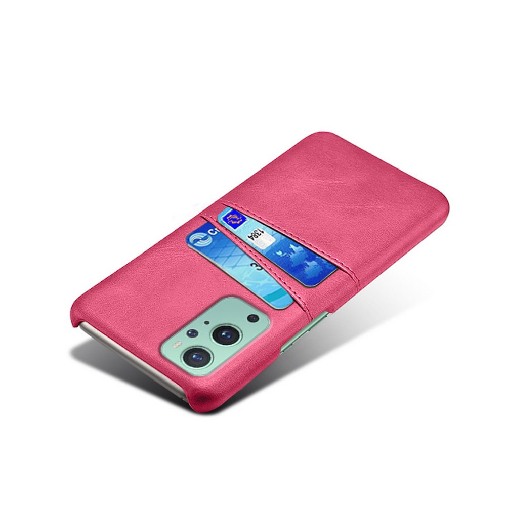 OnePlus 9 - KSQ Skal Med Kortfack - Rosa