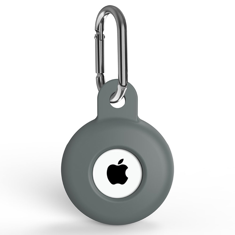 Apple AirTag Hllare Med Karbinhake I Silikon - Gr