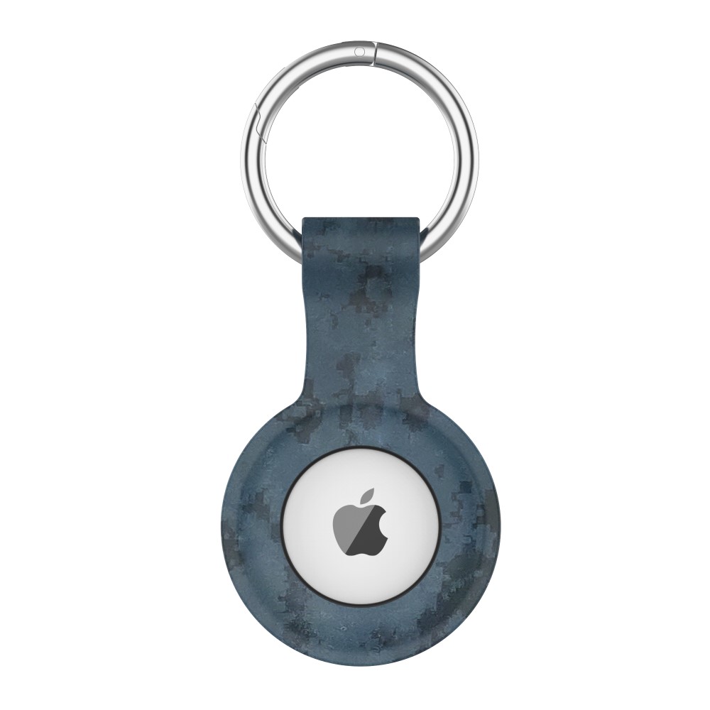Apple AirTag Hllare Med Nyckelring I Silikon - Mosaik