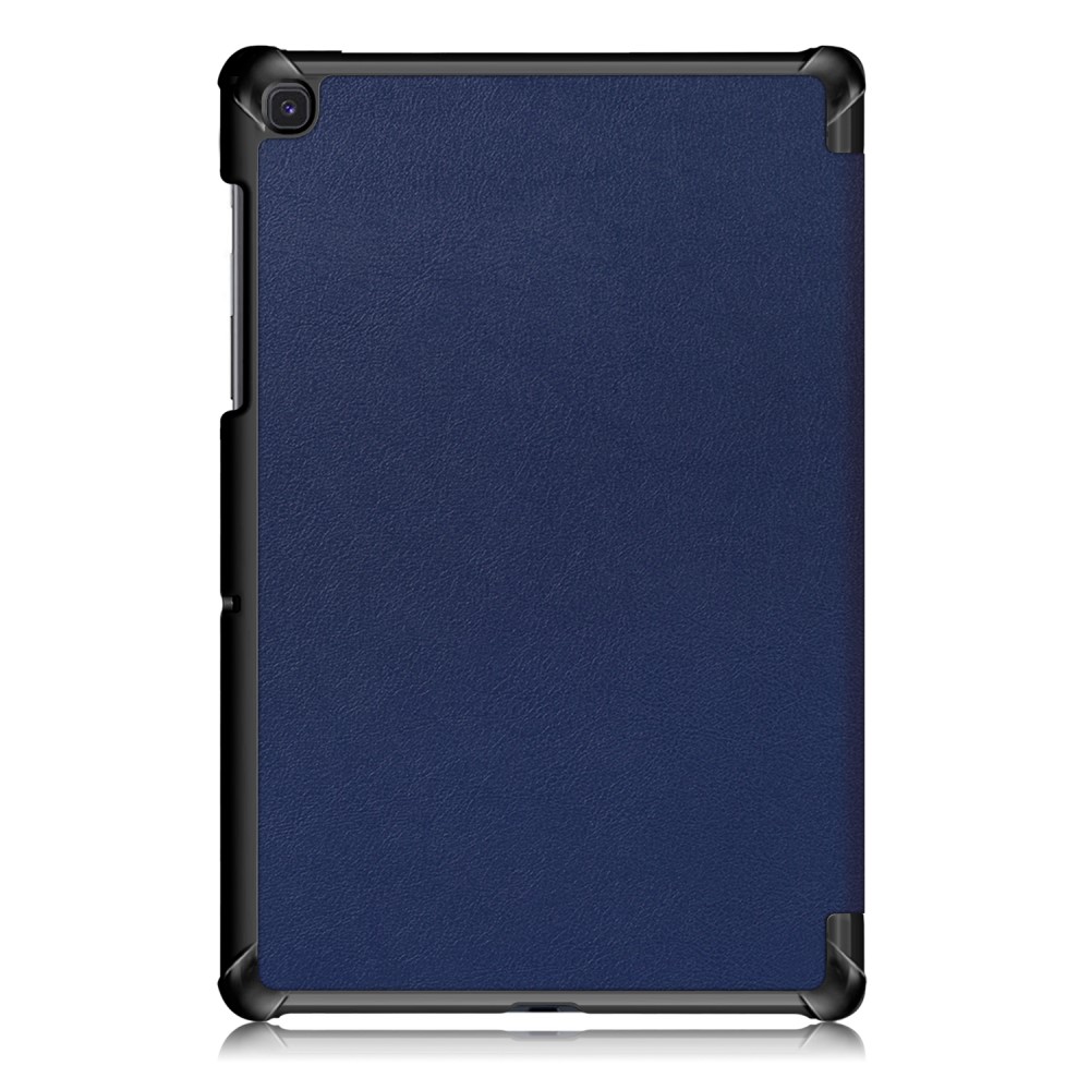 Samsung Galaxy Tab S5e - Tri-Fold Lder Fodral - Mrk Bl