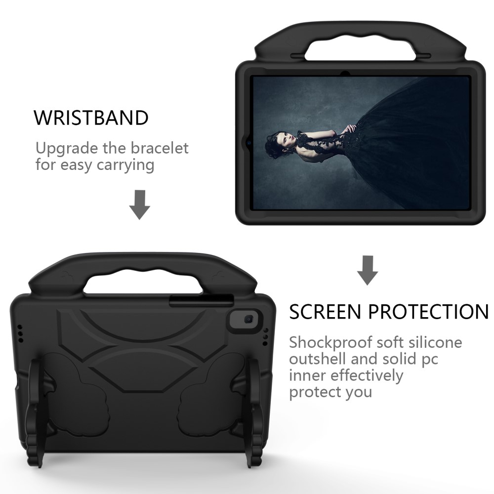 Samsung Galaxy Tab S5e - EVA Shockproof Kickstand Skal - Svart