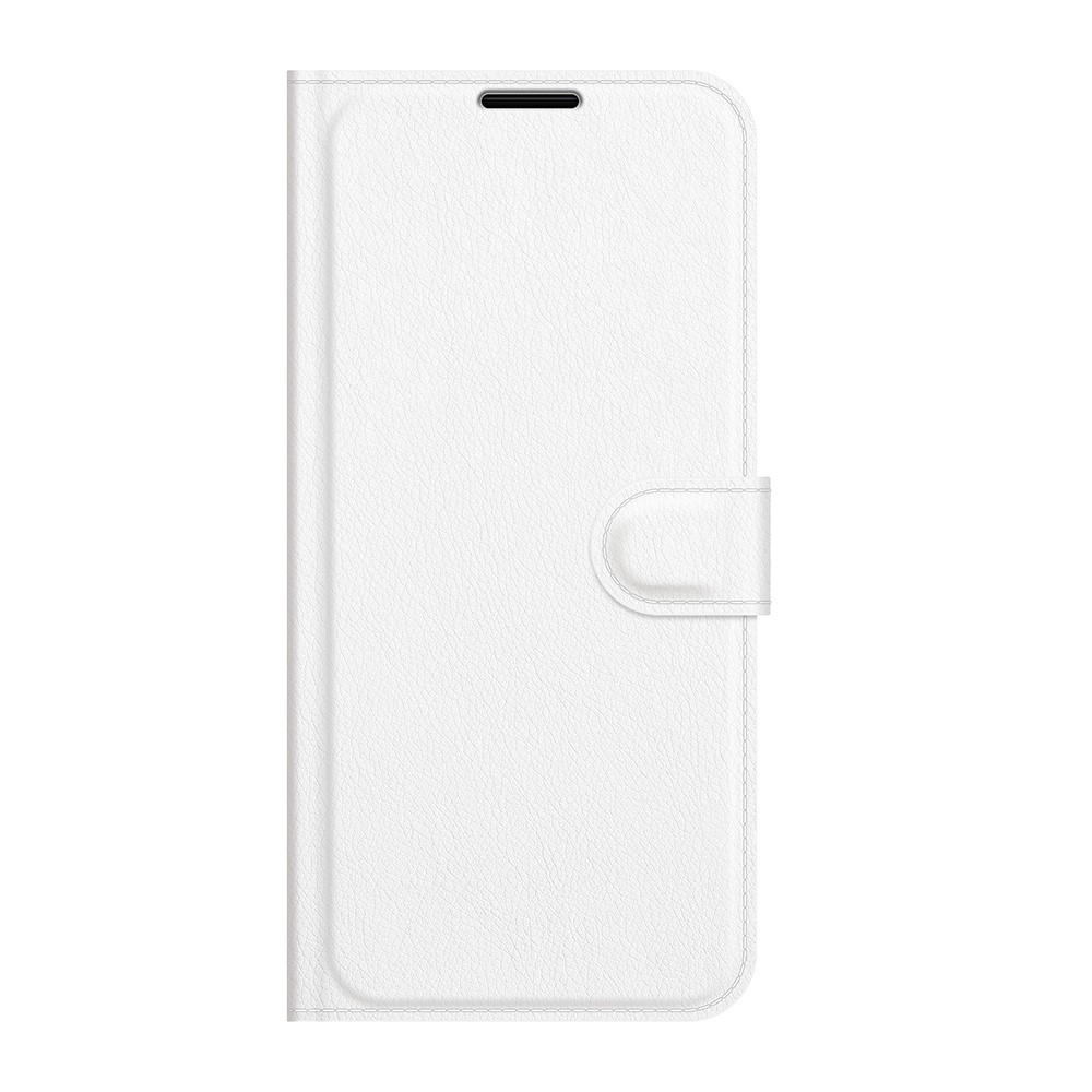 Xiaomi Mi 11 Lite - Litchi Lder Fodral - Vit