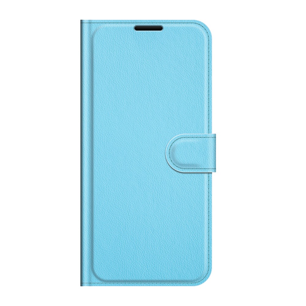 Xiaomi Mi 11 Lite - Litchi Lder Fodral - Bl