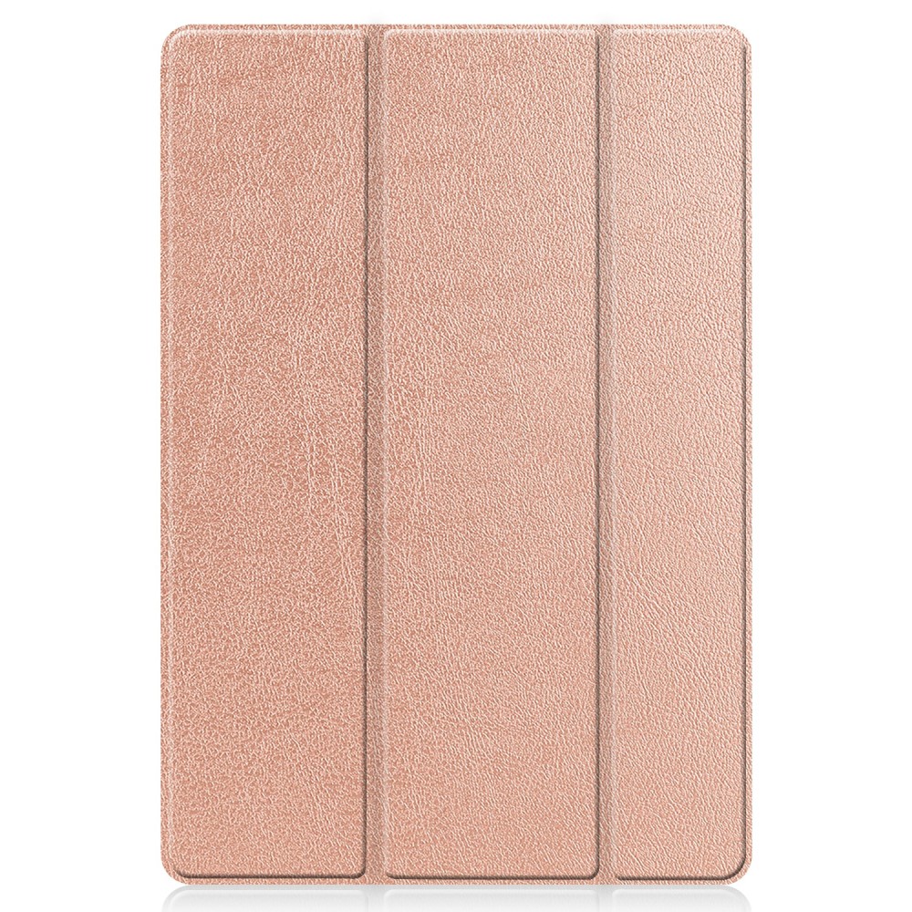 Samsung Galaxy Tab S7 Plus / Tab S8 Plus Tri-Fold Fodral Pennhållare Roséguld