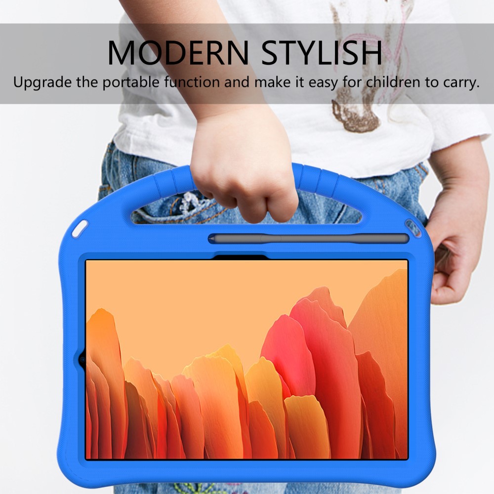 Samsung Galaxy Tab A7 10.4 Skal Eva Med Kickstand Fr Barn Bl