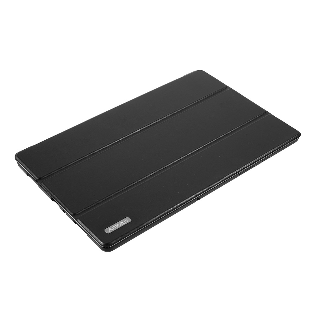 AMORUS Samsung Galaxy Tab A7 10.4 Fodral Tri-Fold Svart
