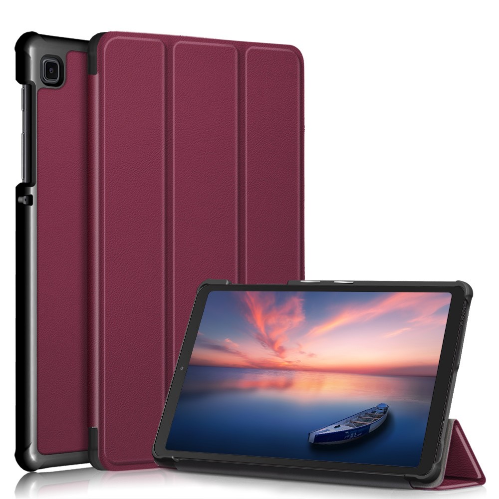 Samsung Galaxy Tab A7 Lite 8.7 - Tri-Fold Lder Fodral - Vinrd