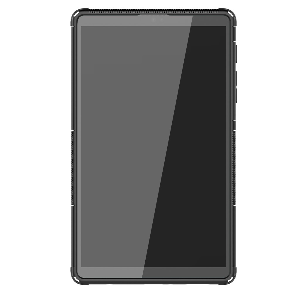 Samsung Galaxy Tab A7 Lite 8.7 - Rugged Kickstand Armor Skal - Svart