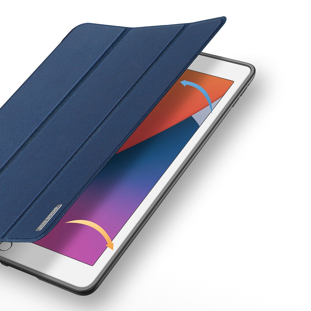 DUX DUCIS iPad 10.2 2019/2020/2021 Fodral DOMO Tri-Fold Bl