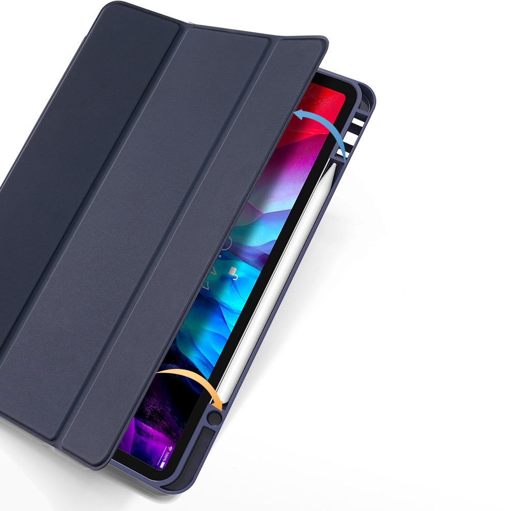 iPad Pro 12.9 (2020/2021) - DUX DUCIS OSOM Tri-Fold Fodral - Blå