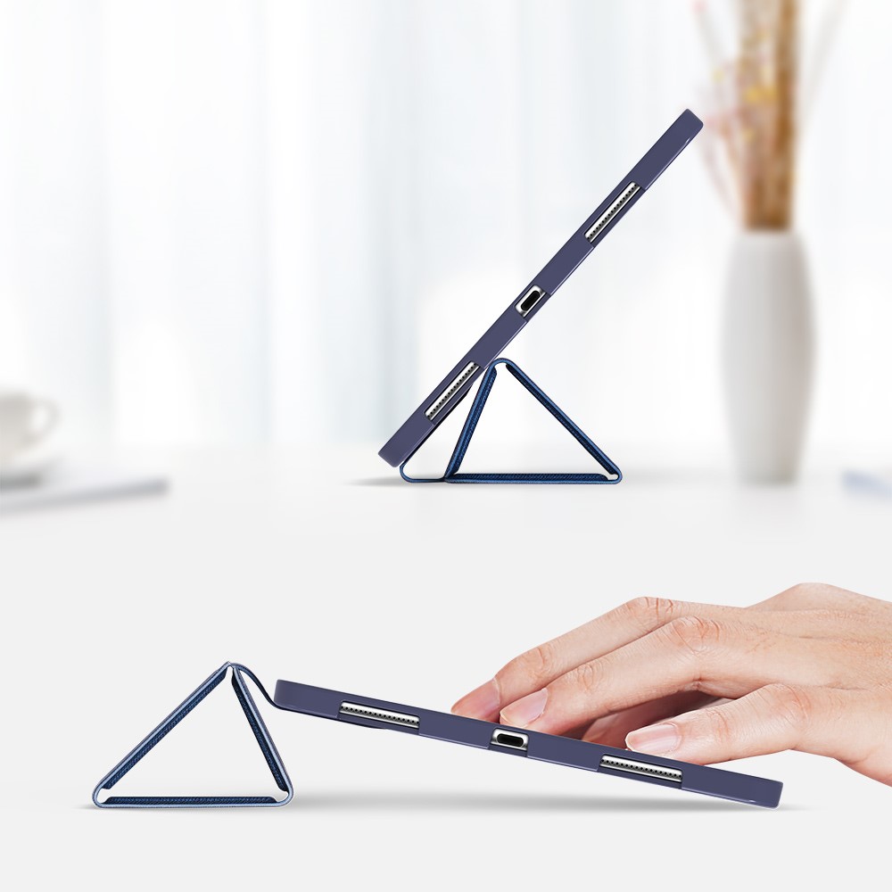 iPad Pro 12.9 (2020/2021) - DUX DUCIS OSOM Tri-Fold Fodral - Blå