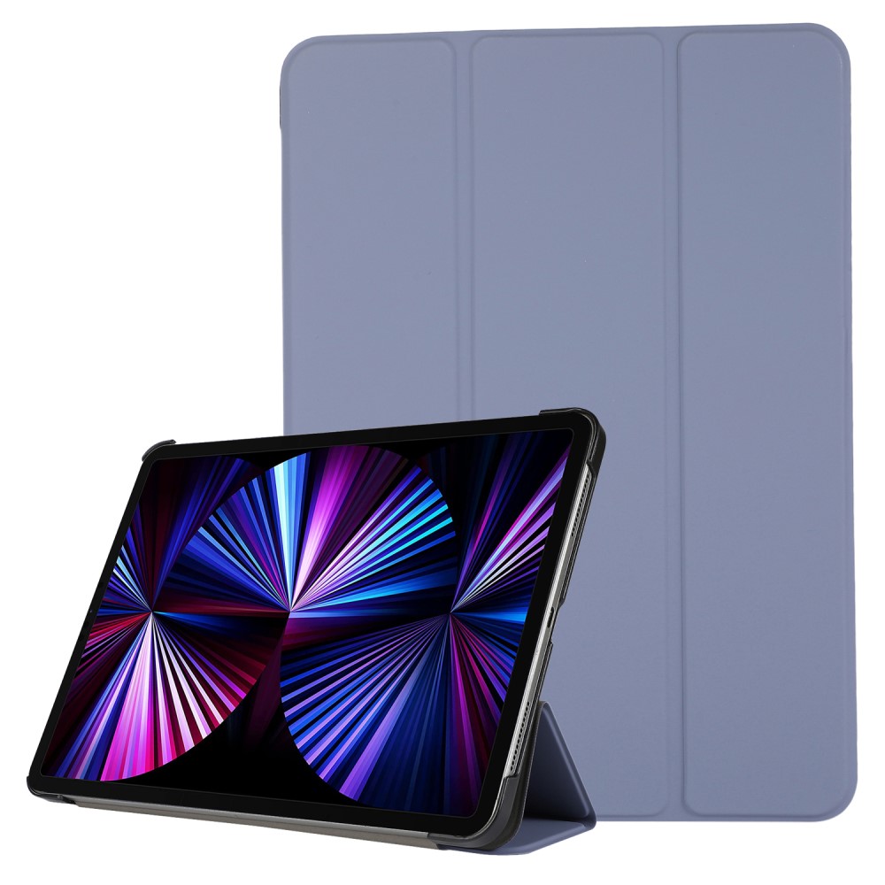 iPad Pro 11 (2018/2020/2021) - Tri-Fold Lder Fodral - Lila