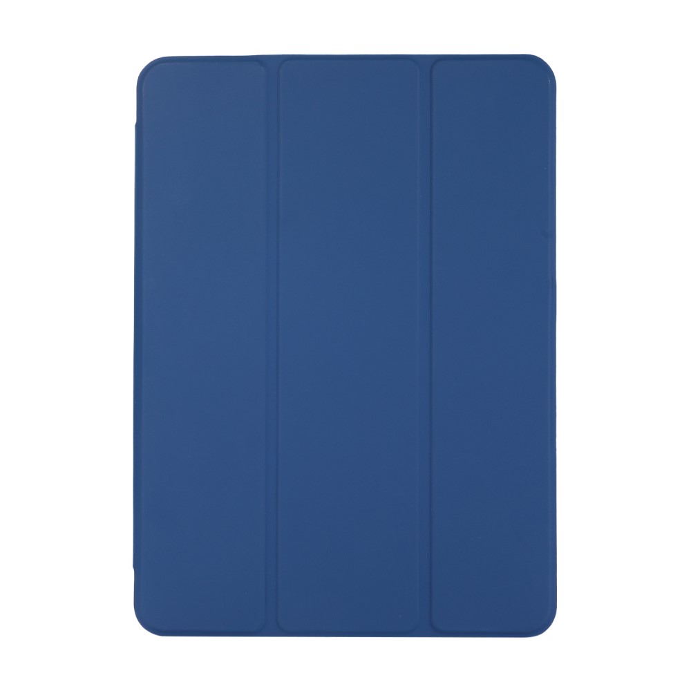 iPad Pro 11 (2018/2020/2021) - Tri-Fold Läder Fodral - Mörk Blå