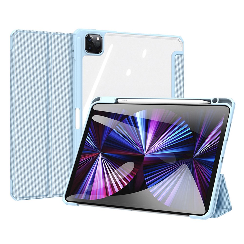 iPad Pro 11 (2018/2020/2021) - DUX DUCIS TOBY Tri-Fold Fodral - Ljus Bl