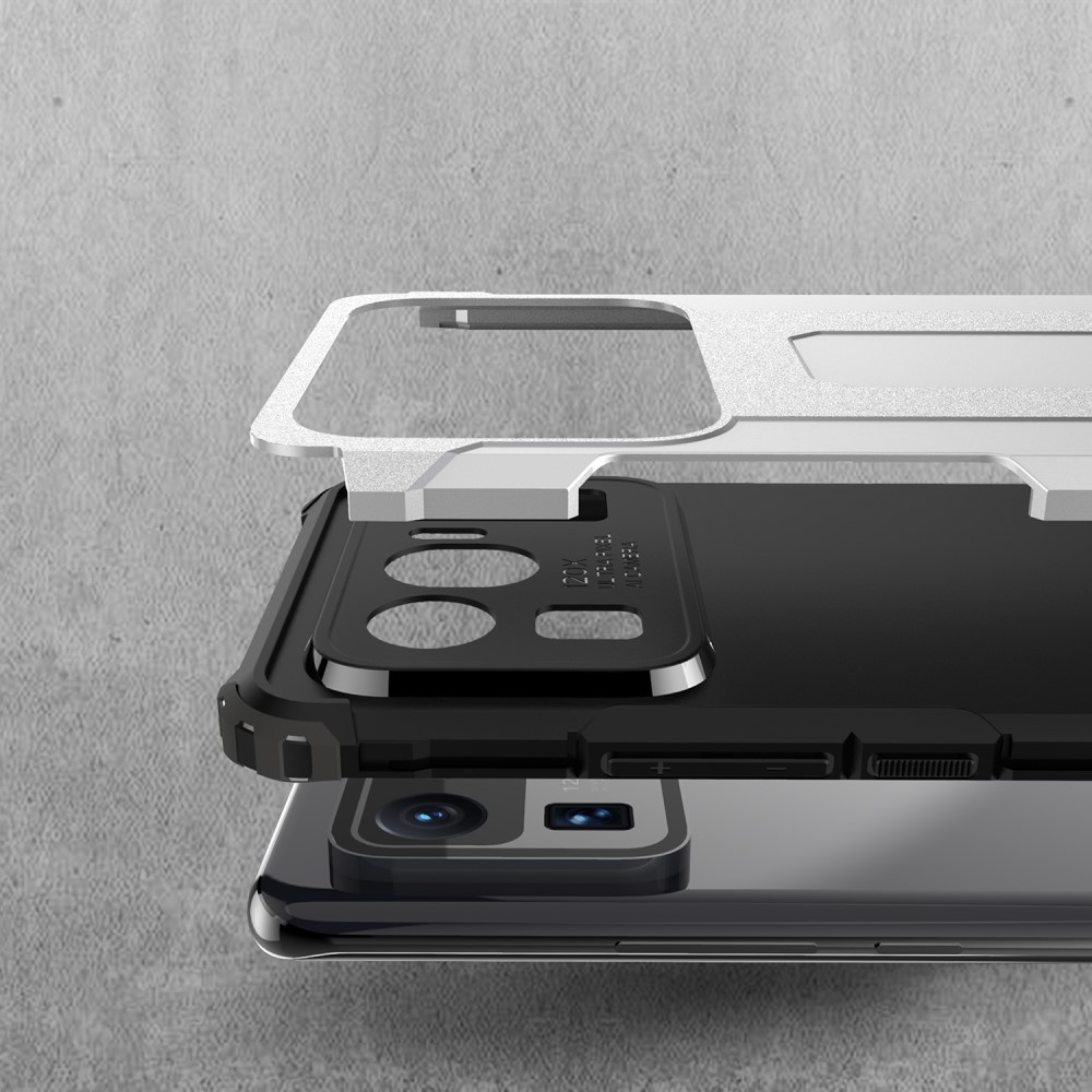 Xiaomi Mi 11 Ultra - Shockproof Hybrid Armor Skal - Silver