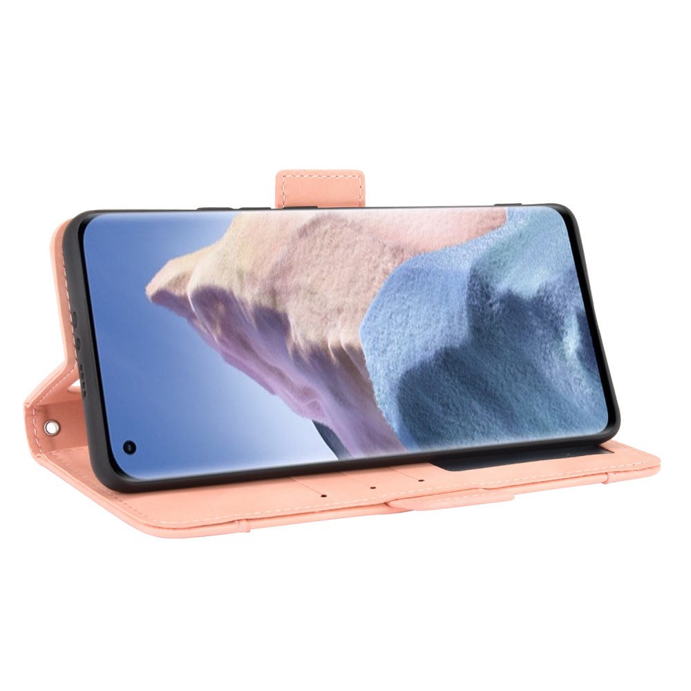 Xiaomi Mi 11 Ultra - Fodral Med Avtagbart Kortfodral - Ljus Rosa