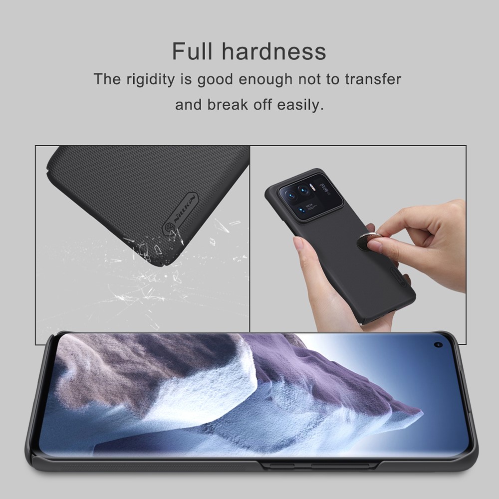 Xiaomi Mi 11 Ultra - NILLKIN Frosted Shield Skal - Svart