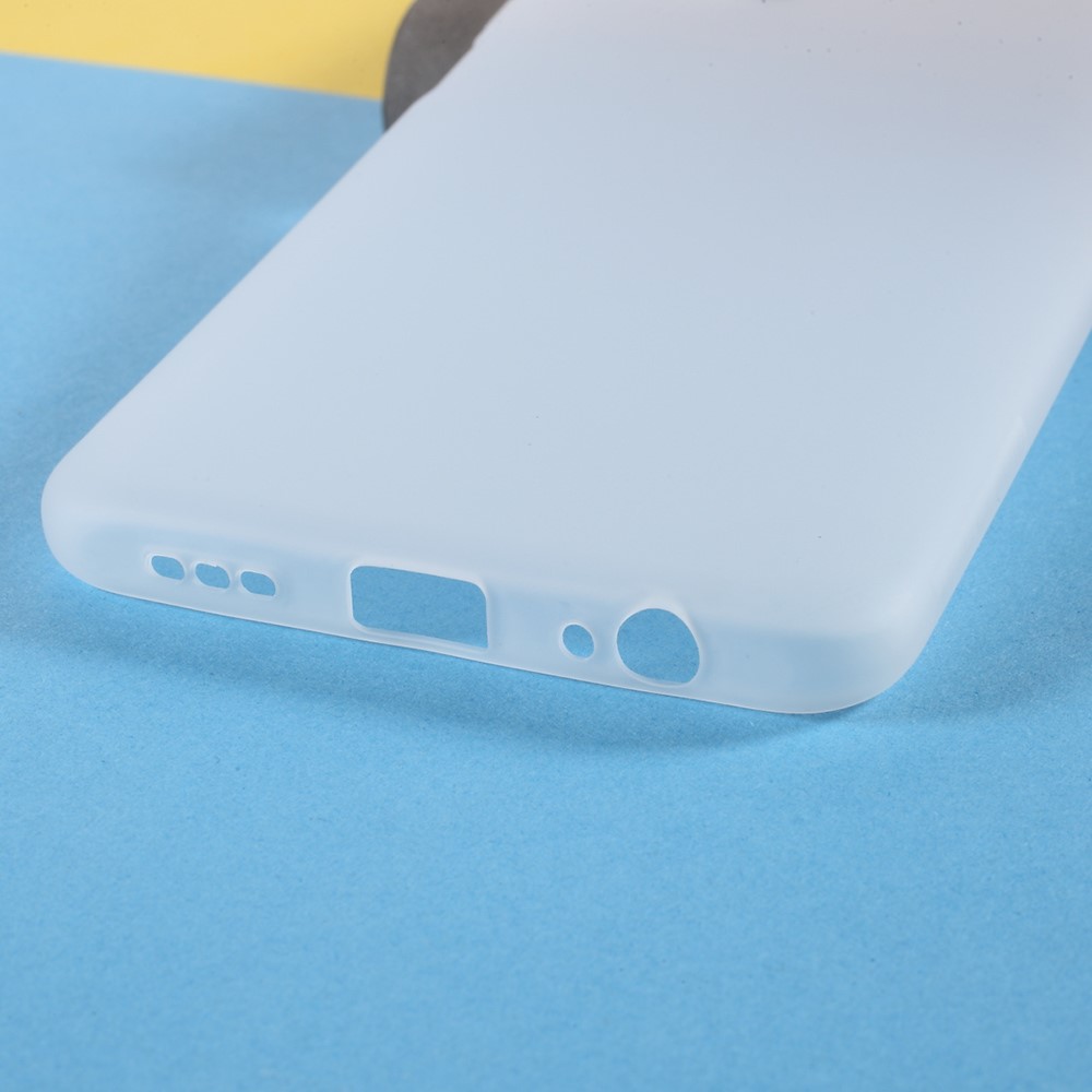 Xiaomi Redmi Note 10S - Matt TPU Skal - Vit