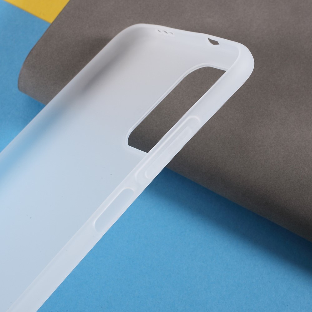 Xiaomi Redmi Note 10S - Matt TPU Skal - Vit