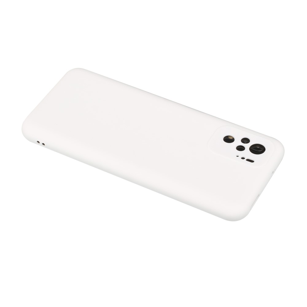 Xiaomi Redmi Note 10S - Matt Shockproof TPU Skal - Vit