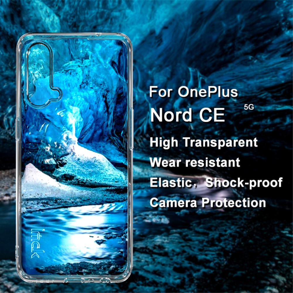 OnePlus Nord CE 5G - IMAK Transparent TPU Skal