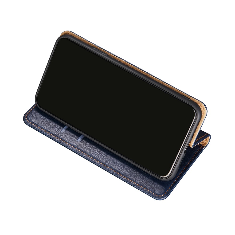 OnePlus Nord 2 5G - Lder Flip Fodral - Svart