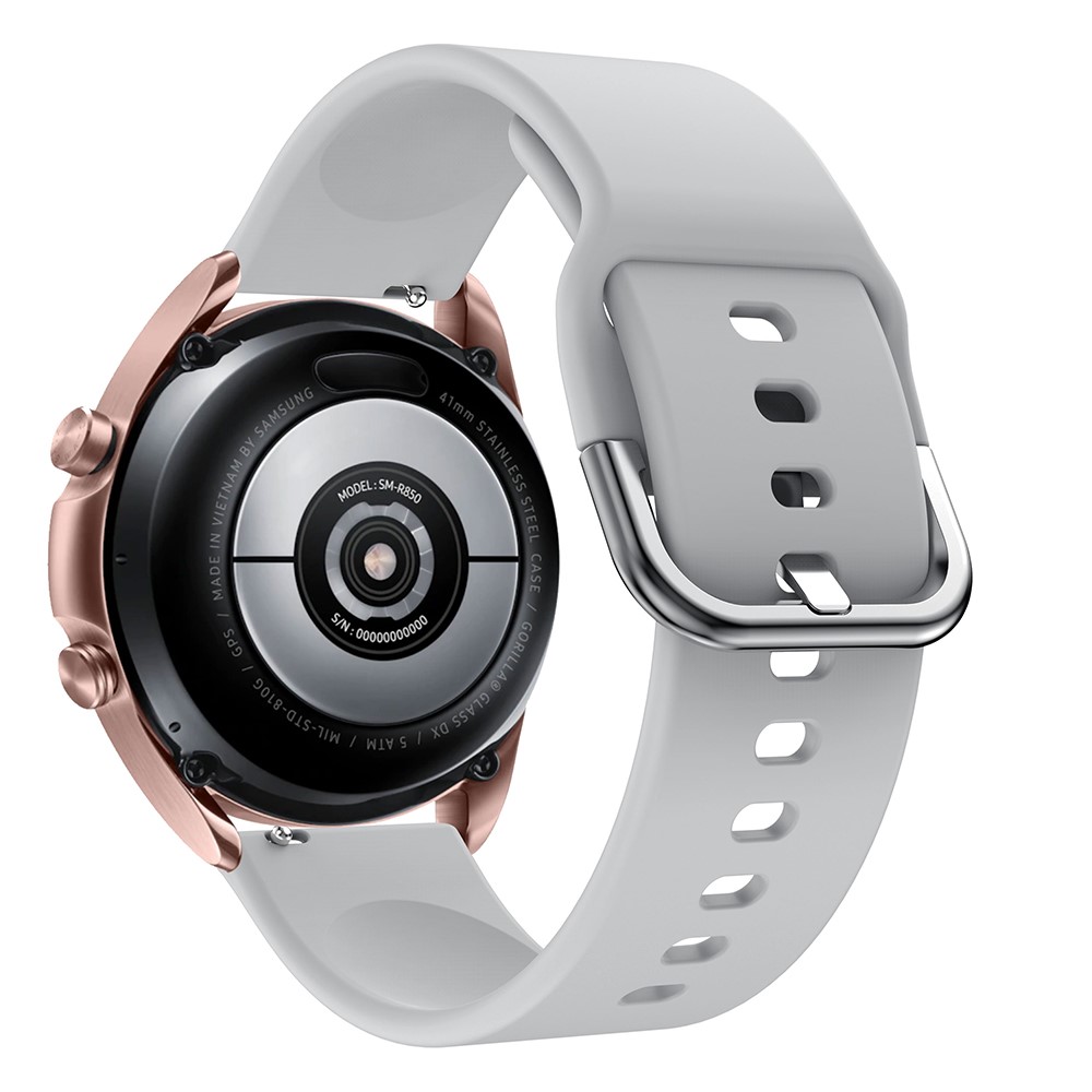Silikon Armband Fr Smartwatch (20mm) - Gr