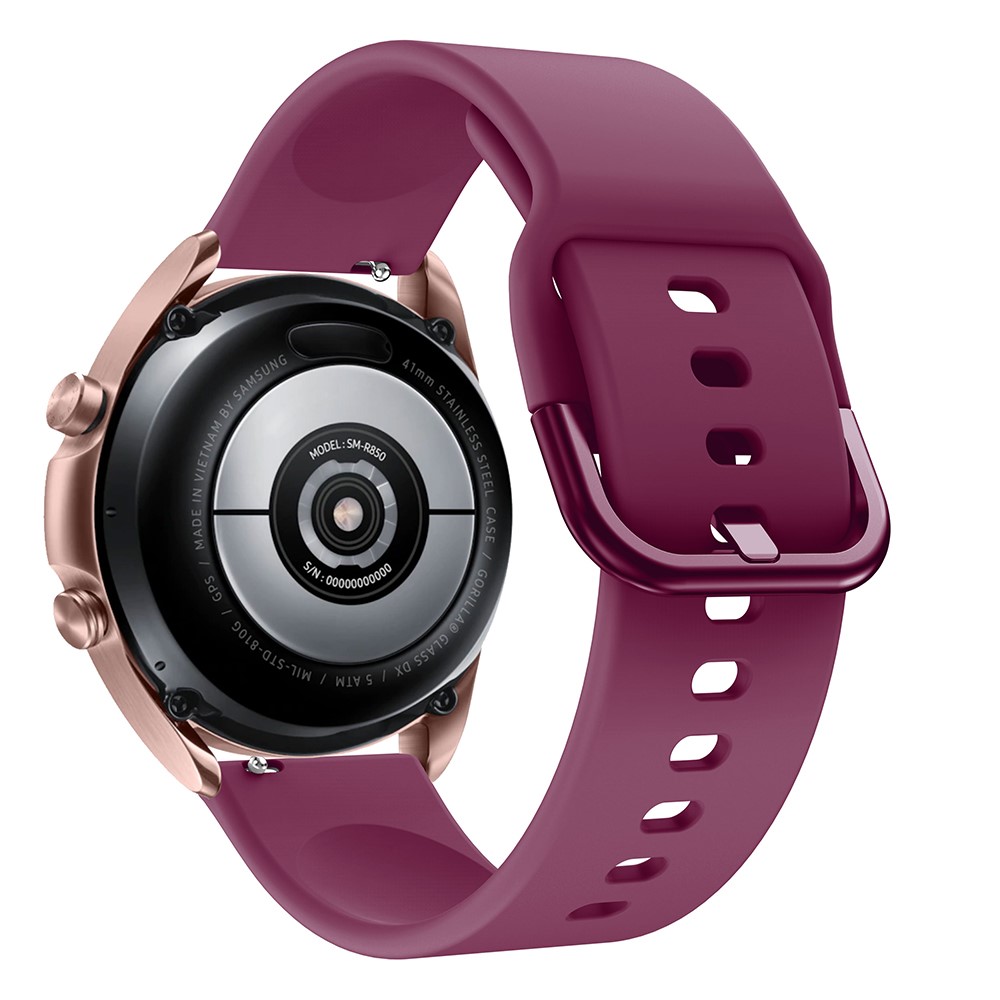 Silikon Armband Fr Smartwatch (20mm) - Vinrd
