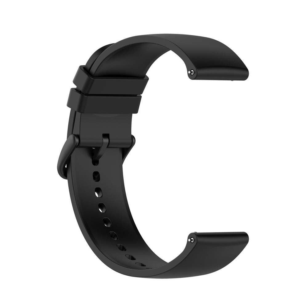 Silikon Armband Fr Smartwatch (20 mm) - Svart