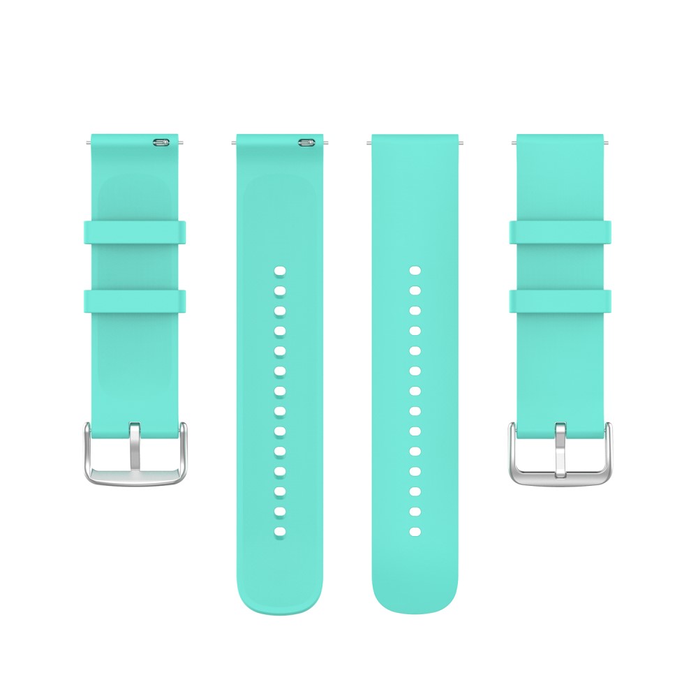 Silikon Armband Fr Smartwatch (20 mm) - Cyan