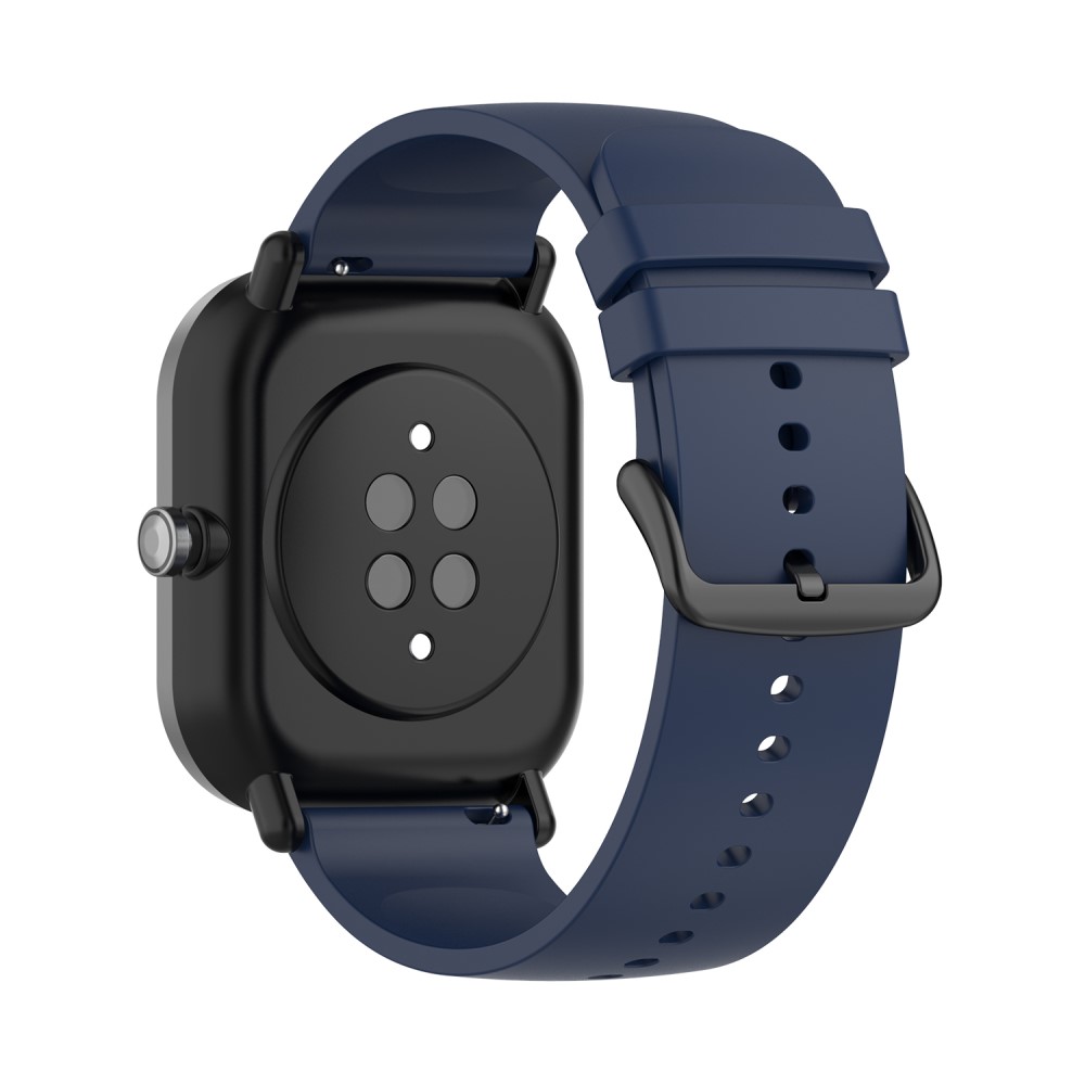 Silikon Armband Fr Smartwatch (20 mm) - Midnight Blue