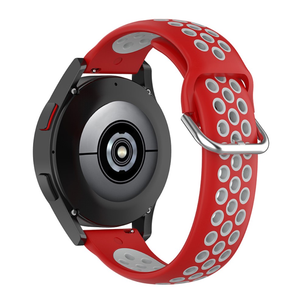 Ihligt Silikon Armband Fr Smartwatch (22 mm) - Rd/Gr