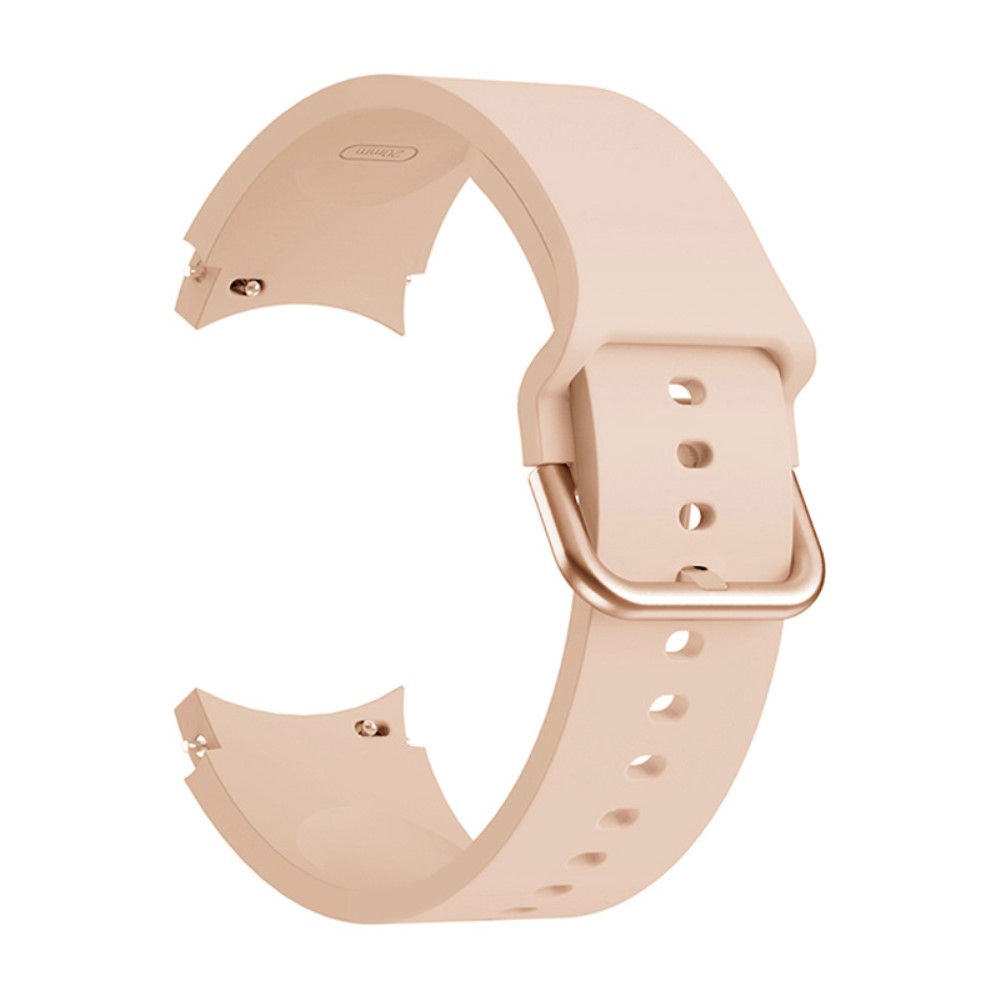 Silikon Armband Fr Samsung Galaxy Watch4 - Ljus Rosa