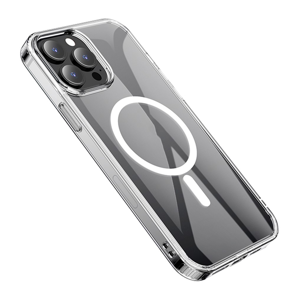 HOCO iPhone 13 Pro - HOCO MagSafe 2mm Hybrid Skal - Transparent - Teknikhallen.se