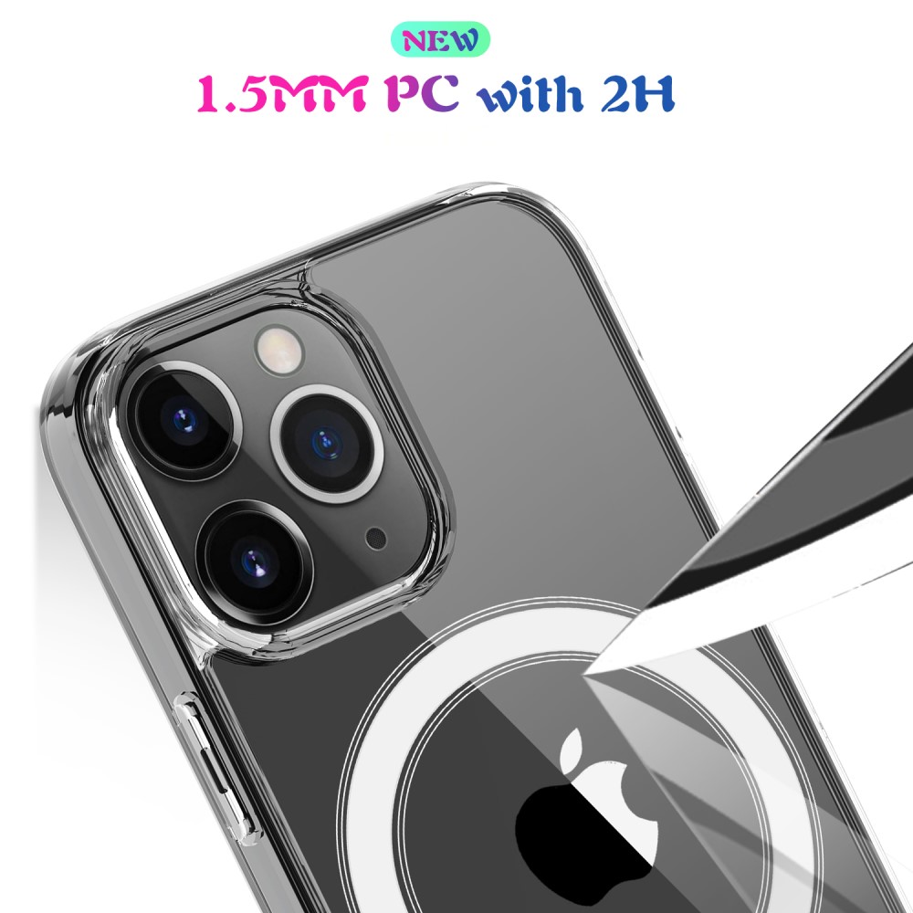 iPhone 13 Pro - Crystal MagSafe Hybrid Skal
