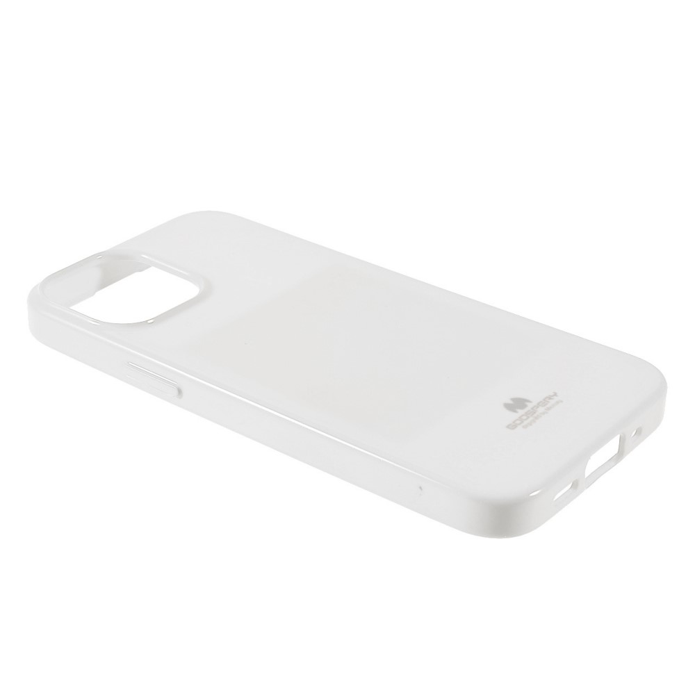 iPhone 13 Mini - Mercury Goospery Pearl Jelly Skal - Vit