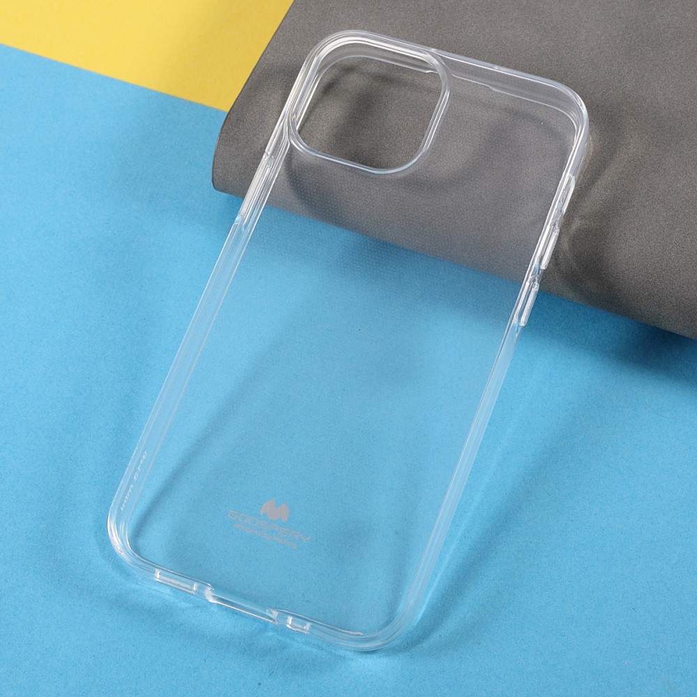 iPhone 13 Mini - Mercury Goospery Pearl Jelly Skal - Transparent