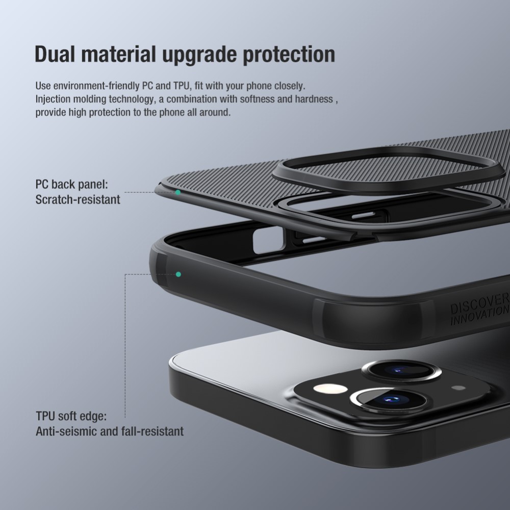 iPhone 13 Mini - NILLKIN Shield Frostat Skal - Grn