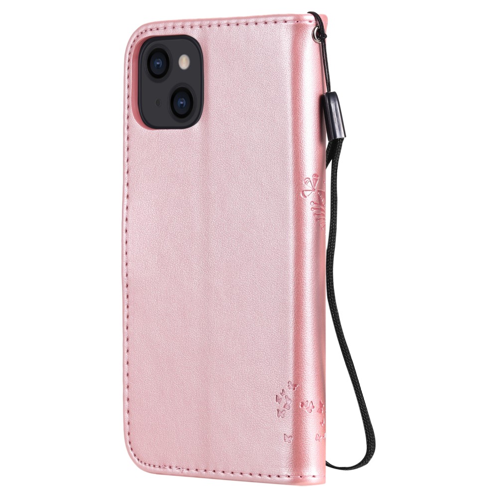 iPhone 13 Mini - Fodral Med Tryck - Roséguld