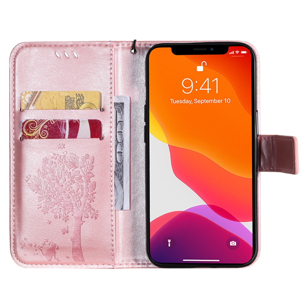iPhone 13 Mini - Fodral Med Tryck - Roséguld